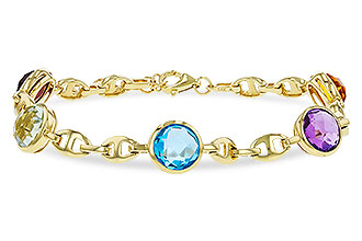 K275-22677: BRACELET 7.09 TW SEMI-PREC (GT,CIT,AMY,G.AMY,BT)
