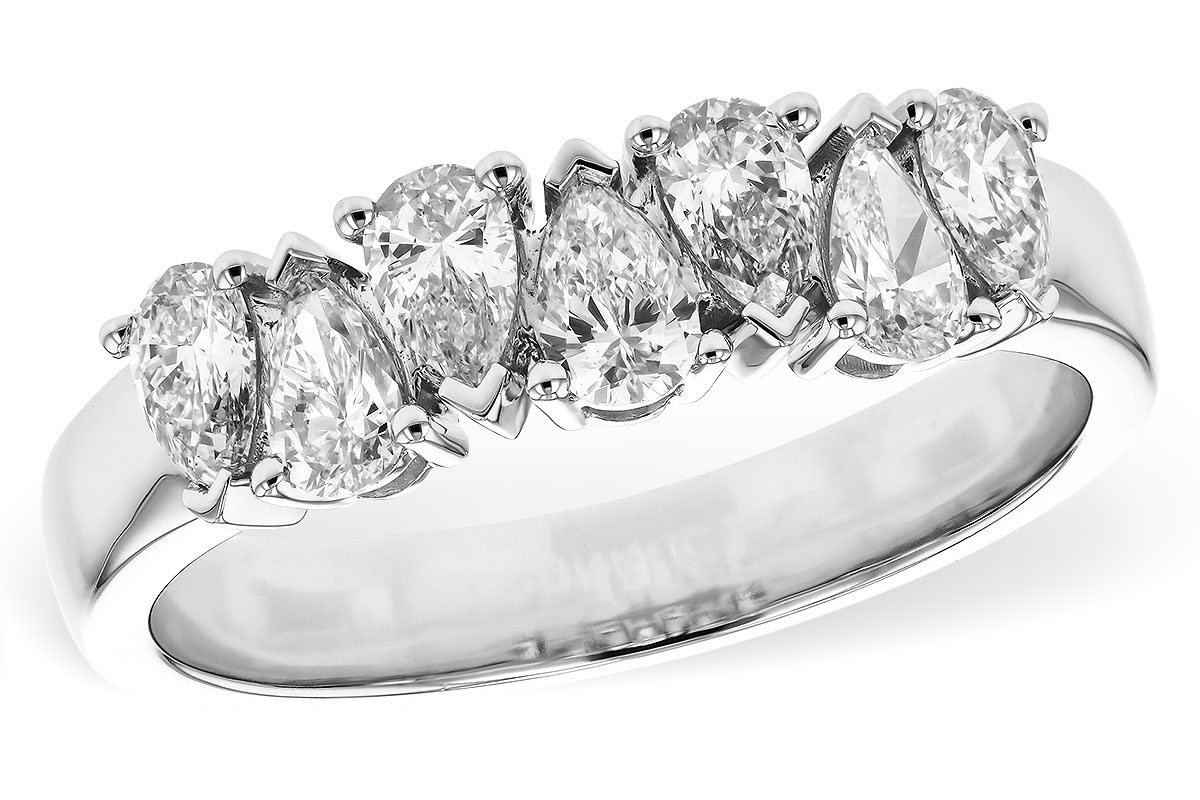 K275-23559: LDS DIA WED RG .97 TW (7 PEARS)