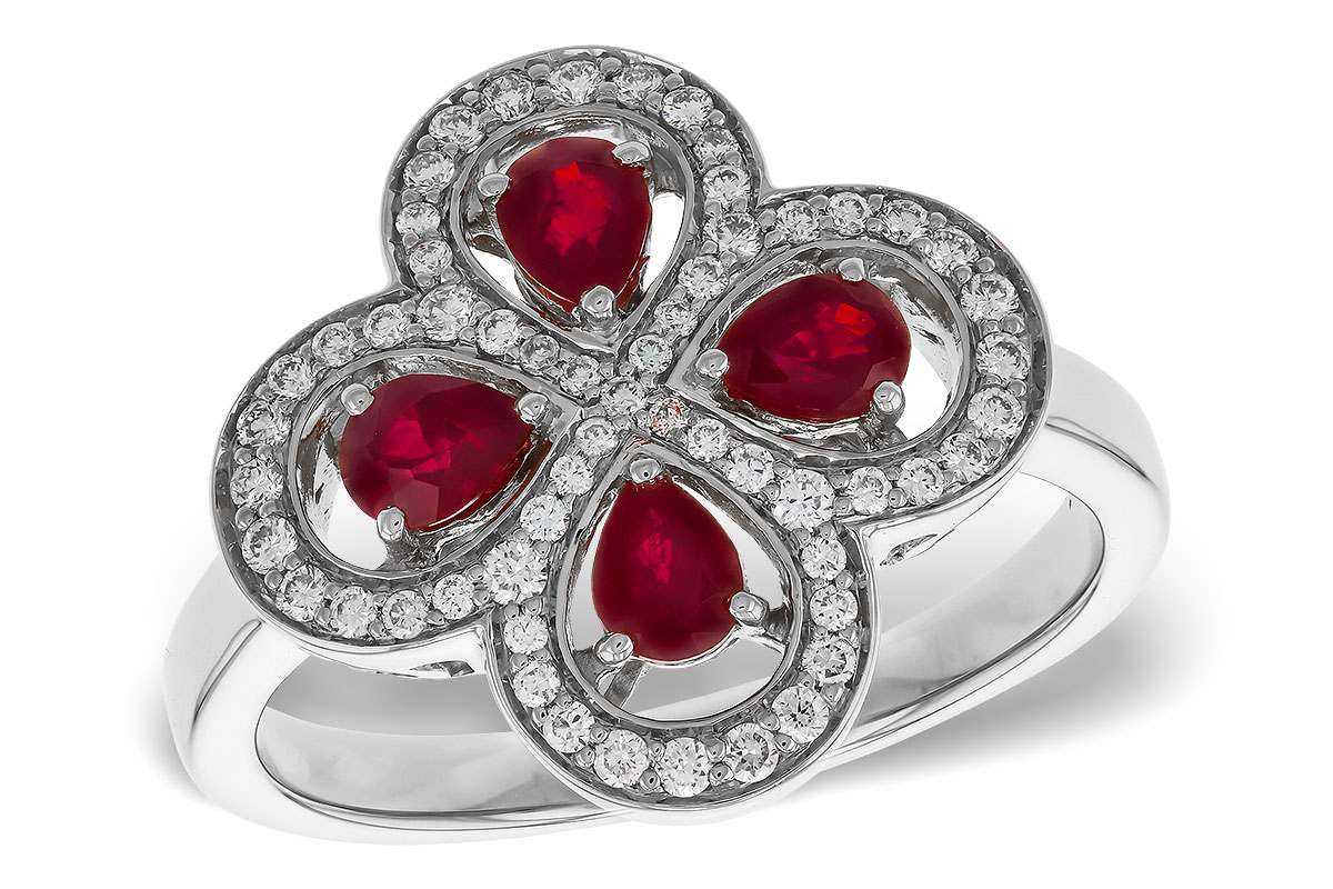 K275-24504: LDS RG .68 TW RUBY .96 TGW