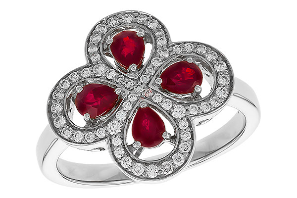 K275-24504: LDS RG .68 TW RUBY .96 TGW