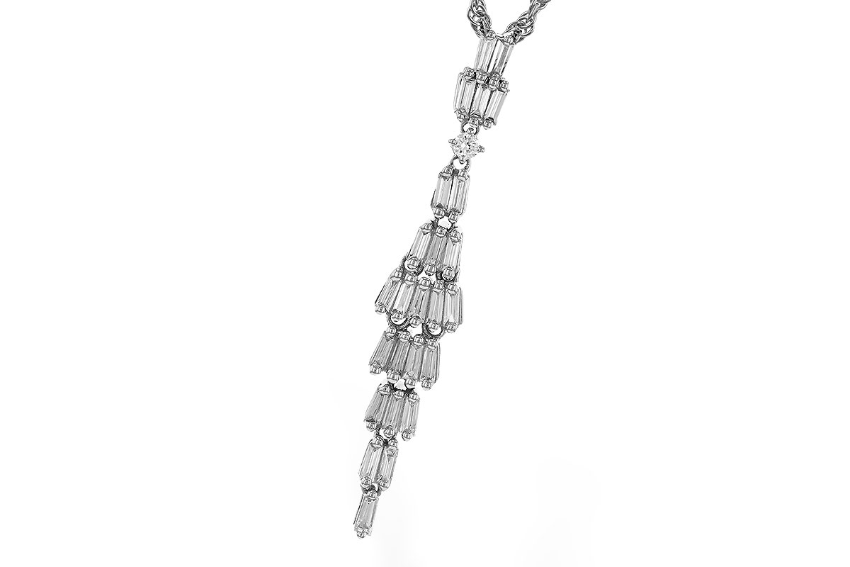 K275-24513: NECKLACE .33 BAG .35 TW