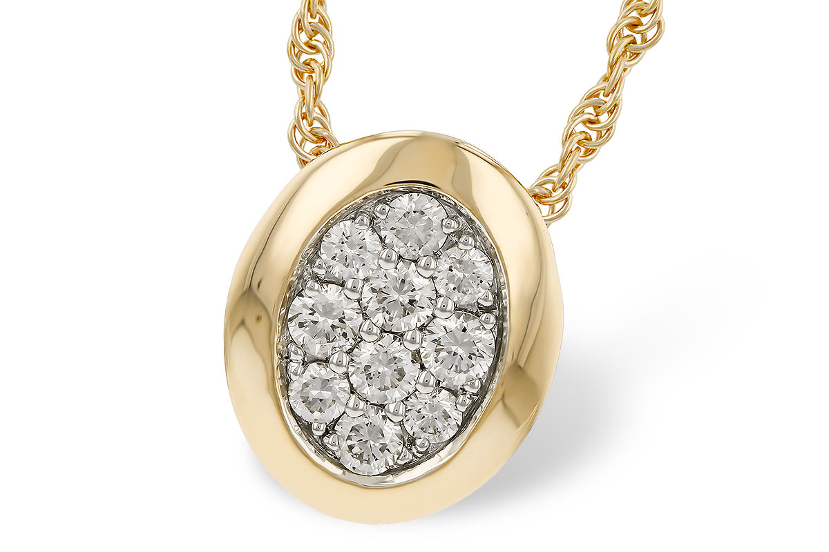 K275-25377: NECKLACE .25 TW