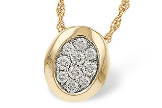 K275-25377: NECKLACE .25 TW