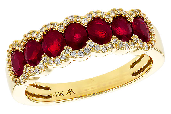 K275-26286: LDS WED RG 1.40 TW RUBY 1.57 TGW