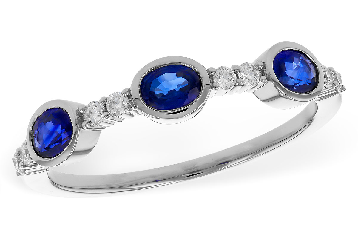 K275-27186: LDS WED RG .72 TW SAPP .84 TGW