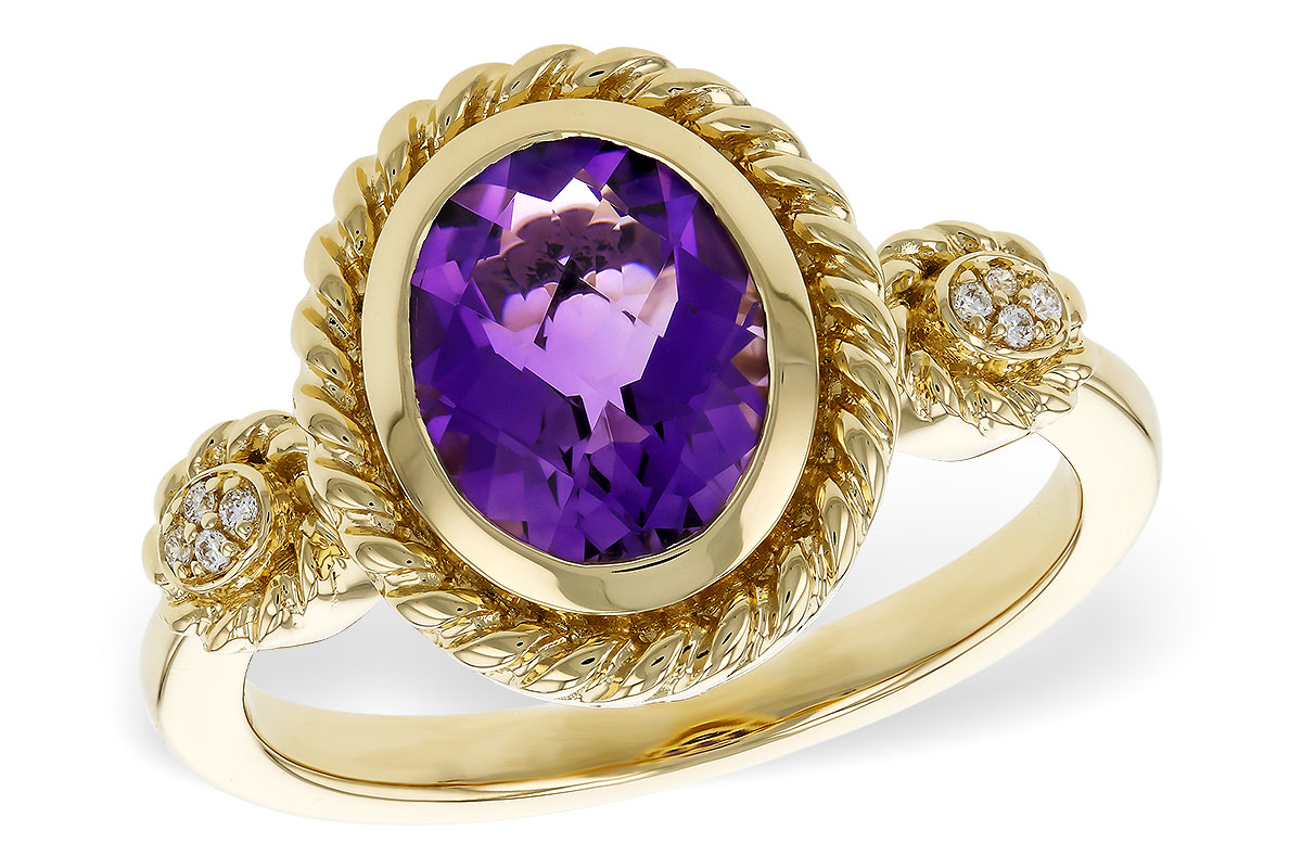 K275-27213: LDS RG 1.38 AMETHYST 1.40 TGW (9x7MM AMY)