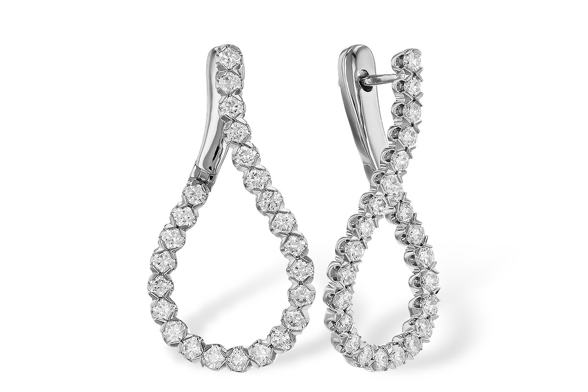 K276-09959: EARRINGS 1.50 TW