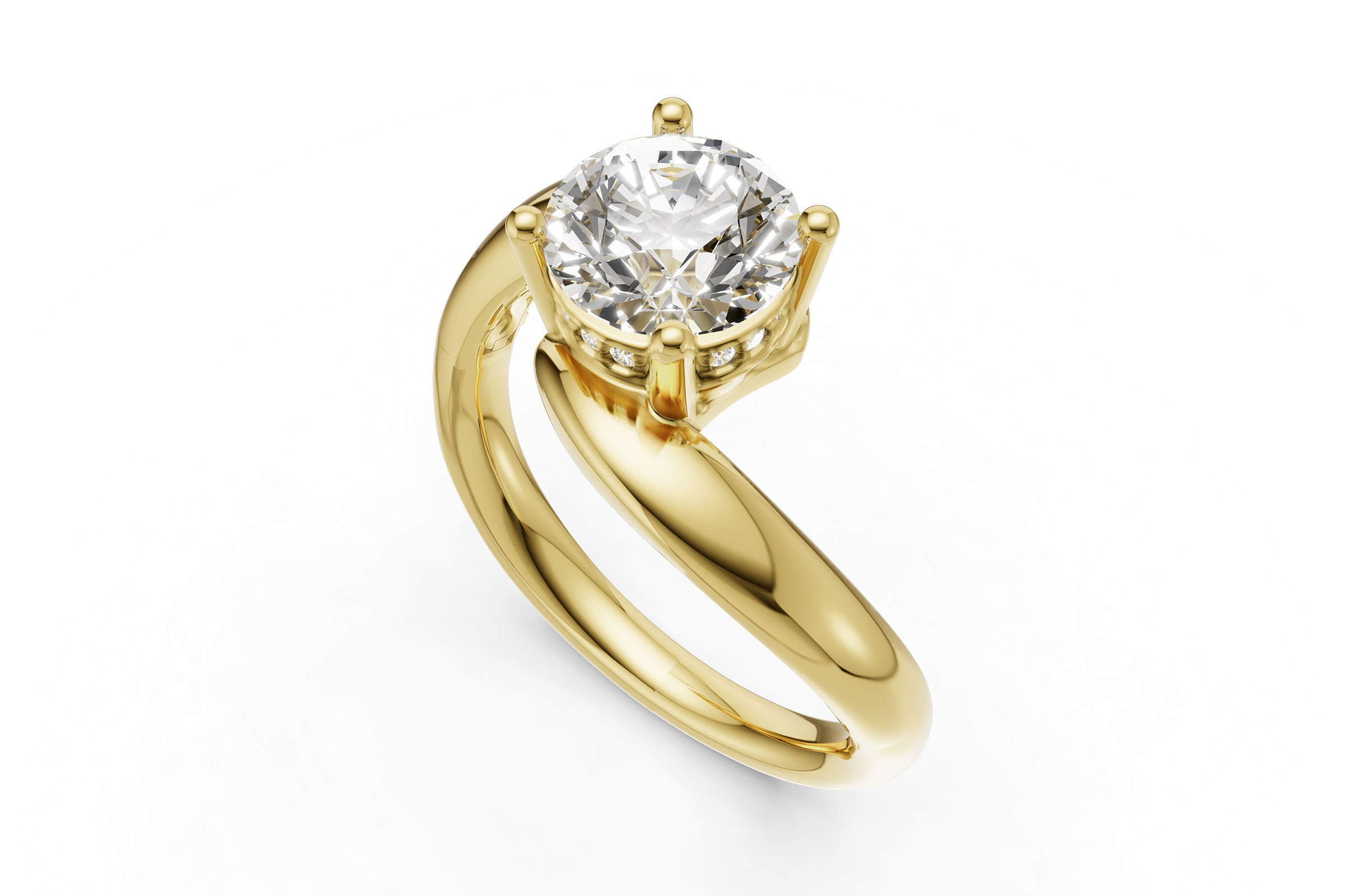 K276-09986: LDS SEMI DIA RG .04 TW