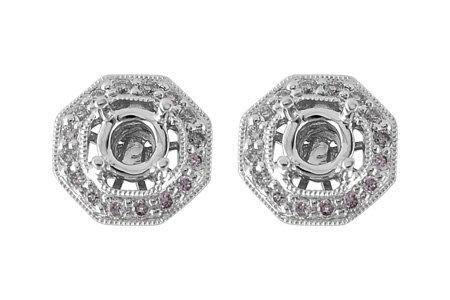 L000-71786: SEMI EARRINGS .20 TW