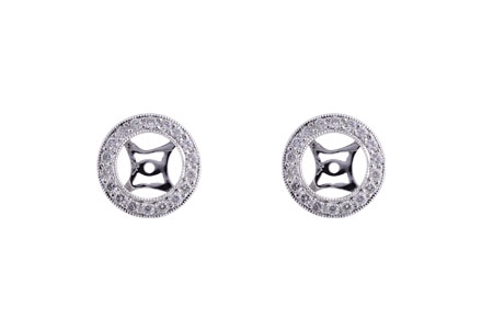 L184-33568: EARRING JACKET .32 TW (FOR 1.50-2.00 CT TW STUDS)
