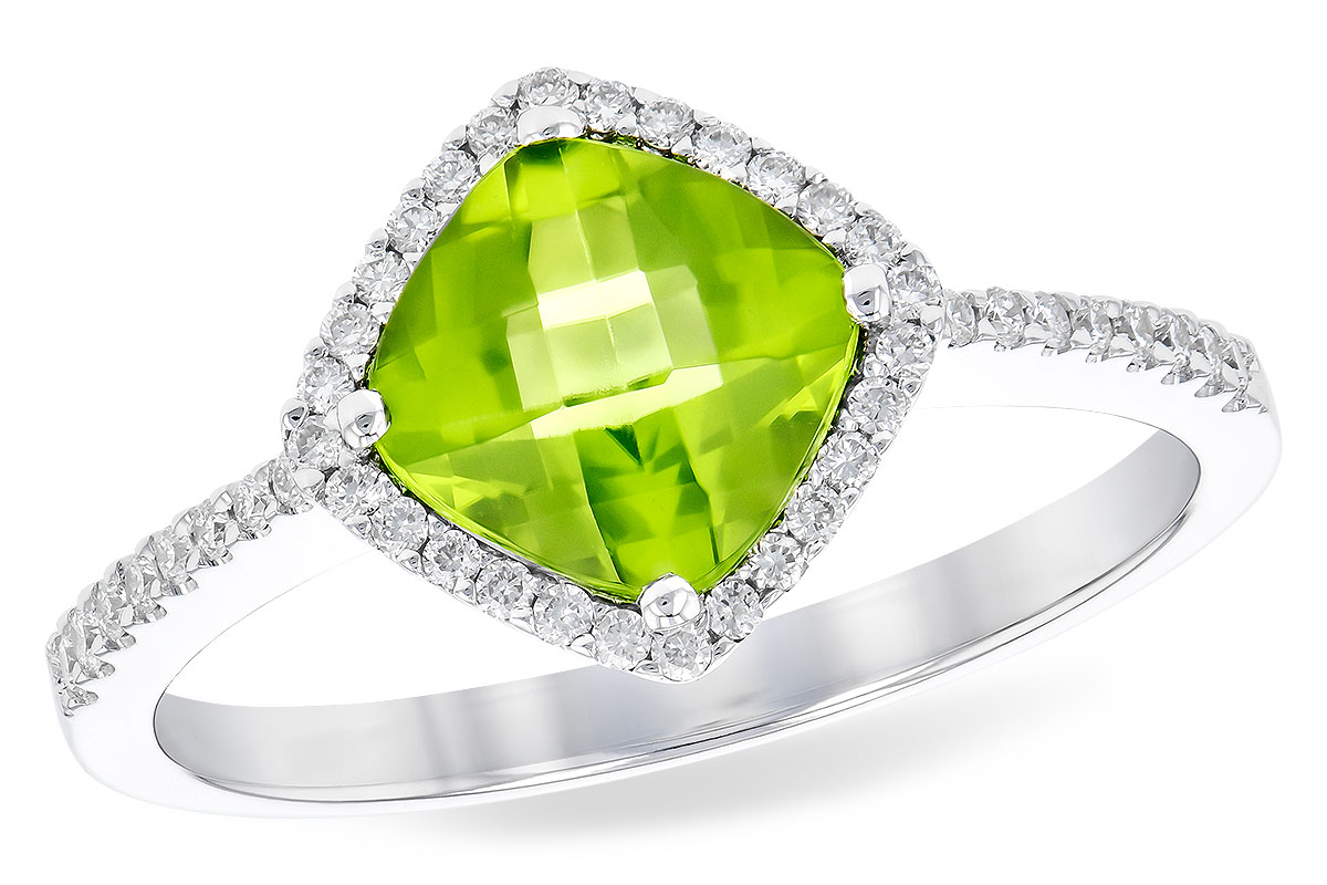 L185-19004: LDS RG 1.58 PERIDOT 1.74 TGW (7MM PER)