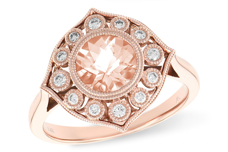 L188-86295: LDS RG .90 MORGANITE 1.05 TW