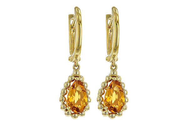 L189-77250: EARR 1.40 CITRINE TW