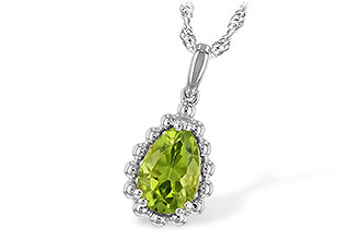 L189-77259: NECKLACE 1.30 CT PERIDOT