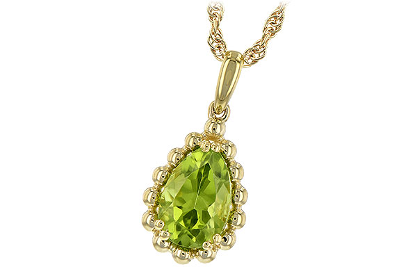 L189-77259: NECKLACE 1.30 CT PERIDOT
