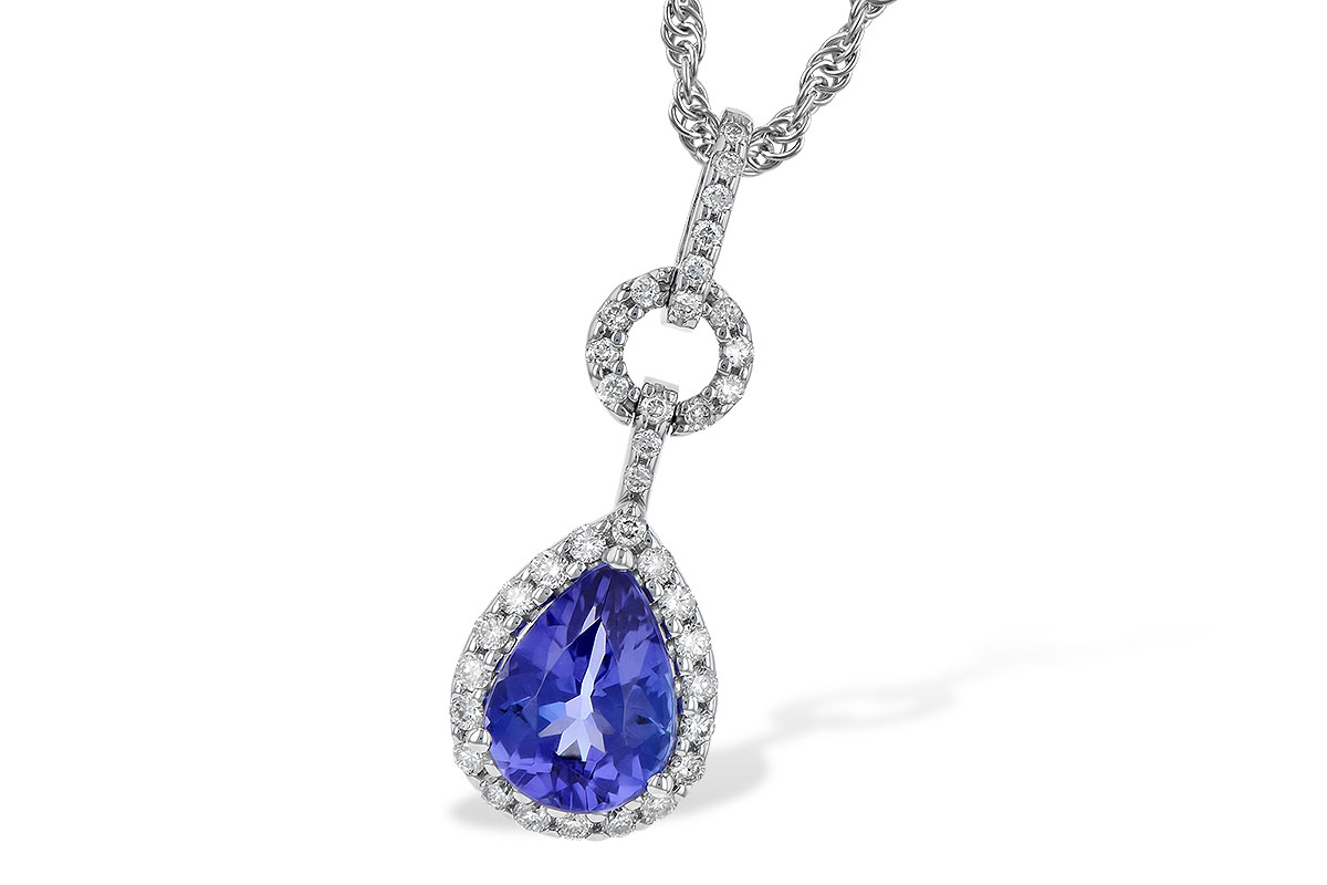 L190-70822: NECK .95 TANZANITE 1.14 TGW