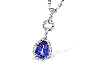 L190-70822: NECK .95 TANZANITE 1.14 TGW