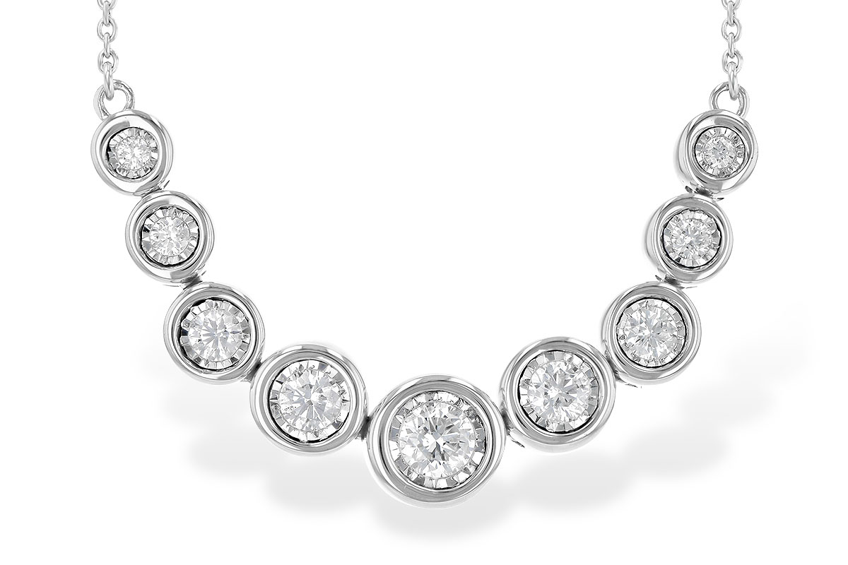 L190-70859: NECKLACE .50 TW