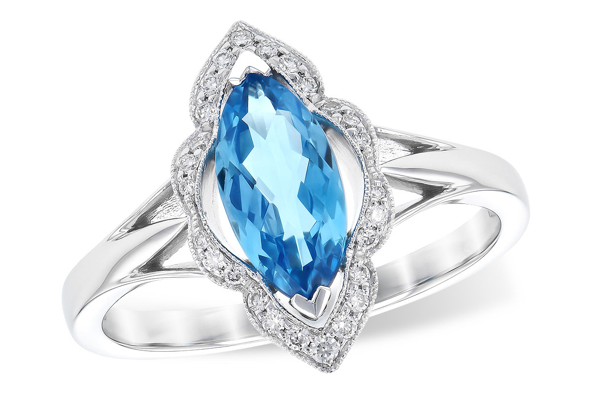 L273-43622: LDS RG 1.26 BLUE TOPAZ 1.37 TGW