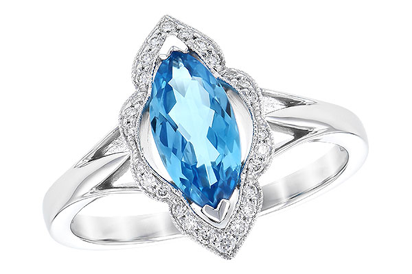 L273-43622: LDS RG 1.26 BLUE TOPAZ 1.37 TGW