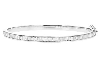 L274-29077: BANGLE 1.02 TW BAGUETTE DIAMONDS