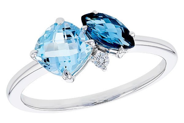 L274-29950: LDS RG 1.49 TW BLUE TOPAZ 1.52 TGW