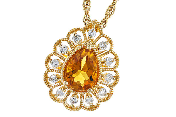 L274-30895: NECK .62 CITRINE .75 TGW