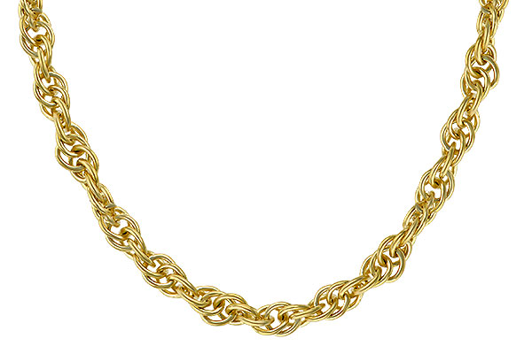 L274-33604: ROPE CHAIN (1.5MM, 14KT, 22IN, LOBSTER CLASP