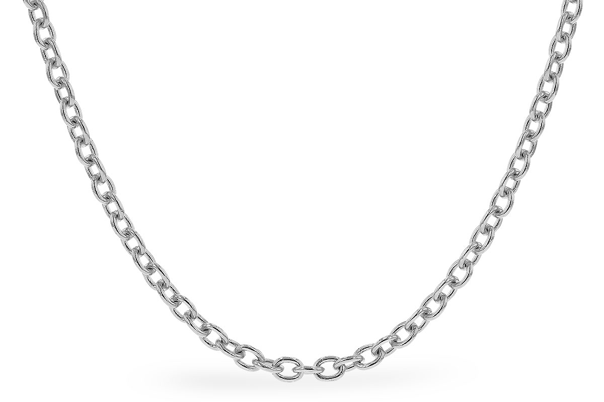 L274-34486: CABLE CHAIN (1.3MM, 14KT, 18IN, LOBSTER CLASP)