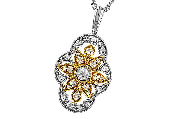 L274-34531: NECKLACE .33 TW