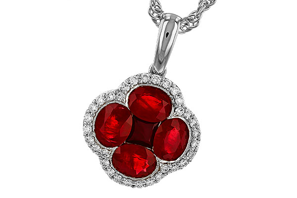 L275-20822: NECKLACE 1.72 RUBY 1.87 TGW
