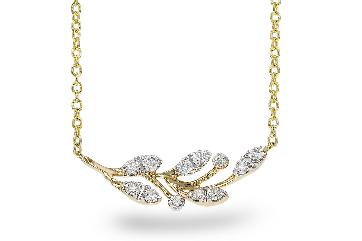 L275-21731: NECKLACE .32 TW (18")