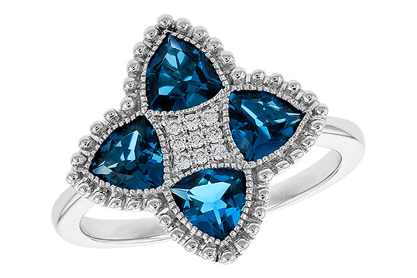 L275-23550: LDS RG 1.62 LONDON BLUE TOPAZ 1.66 TGW