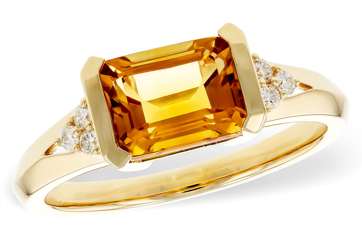 L275-25395: LDS RG 1.46 CITRINE 1.55 TGW (8x6MM CIT)