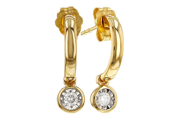 L275-25413: EARRINGS .10 TW