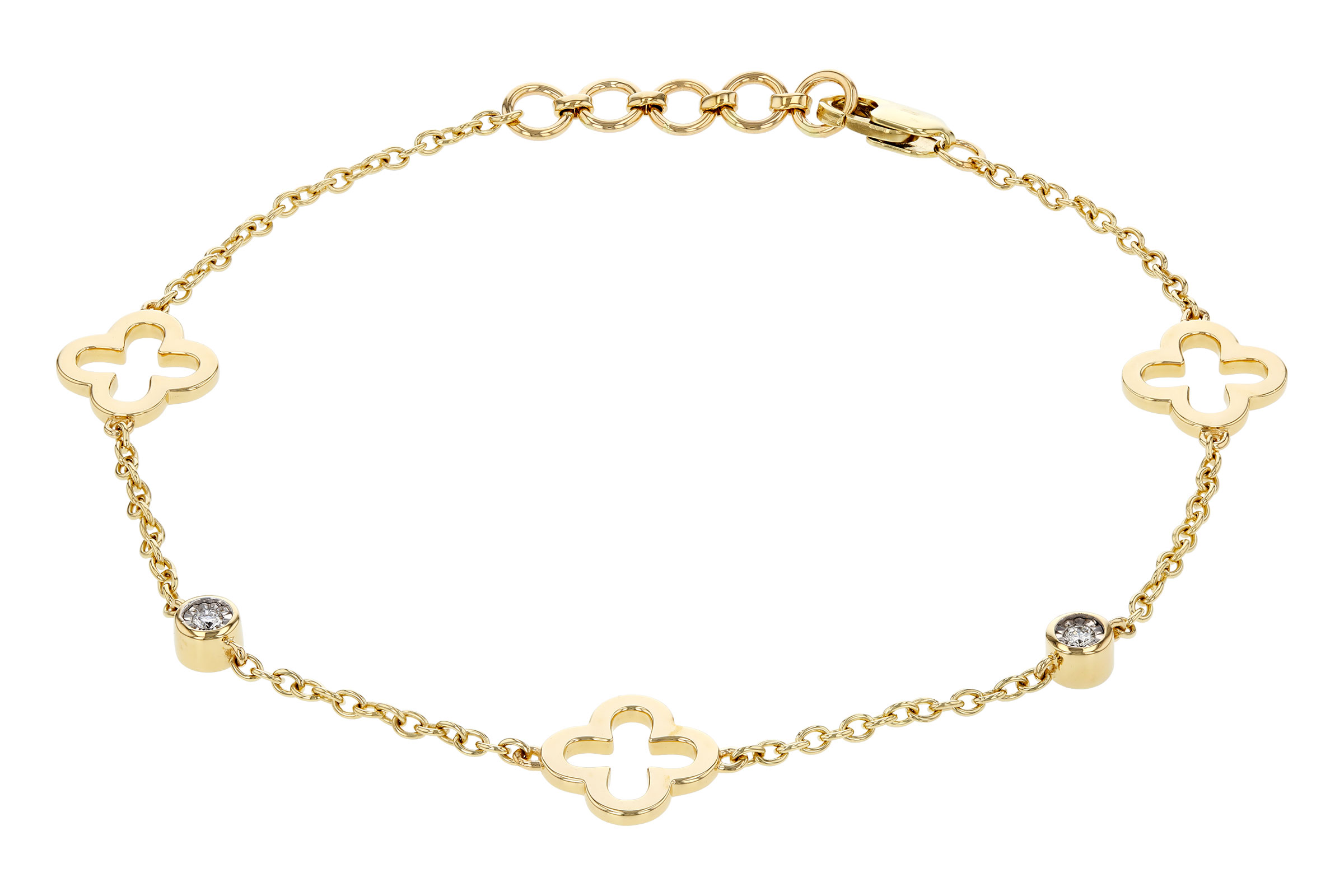 L276-10868: BRACELET .06 TW (7.25")