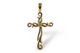 M007-04495: CROSS PENDANT .01 BR