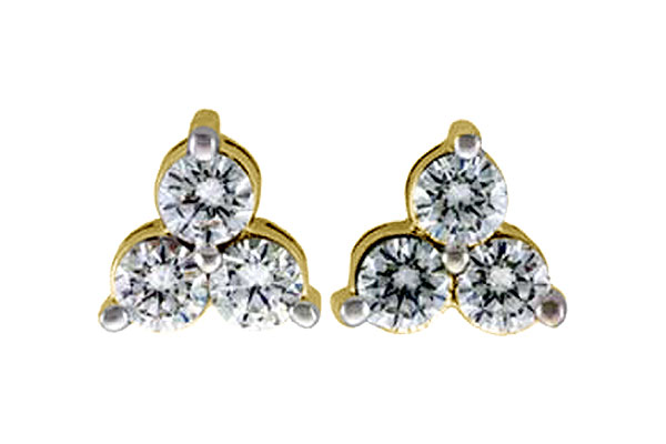 M094-29959: EARRINGS .95 TW