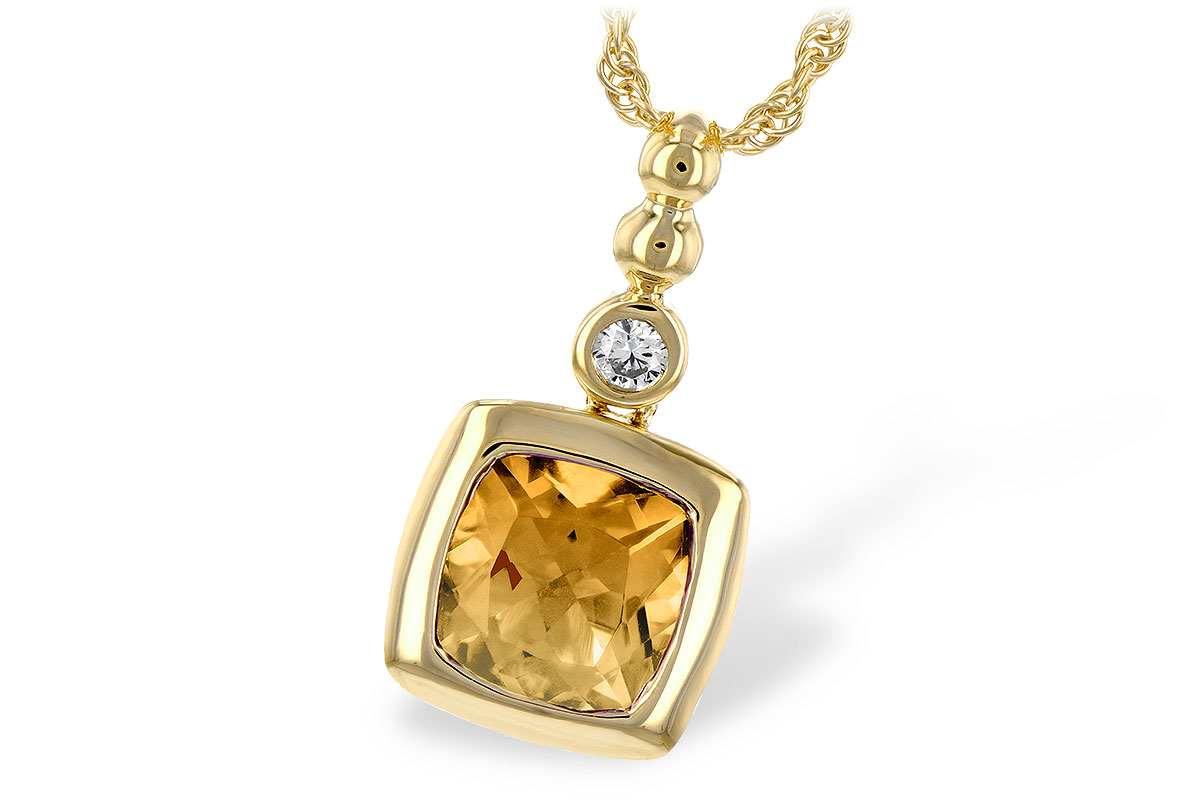 M189-78131: NECK 1.22 CITRINE 1.26 TGW