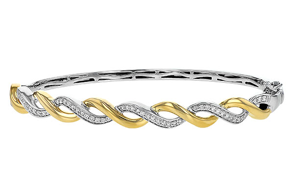 M189-78140: BANGLE BRACELET .42 TW
