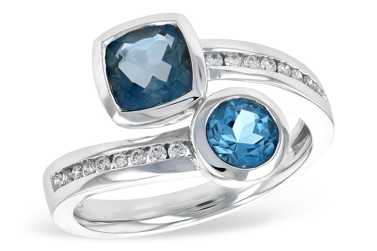 M189-81804: LDS RG 1.55 TW BLUE TOPAZ 1.70 TGW