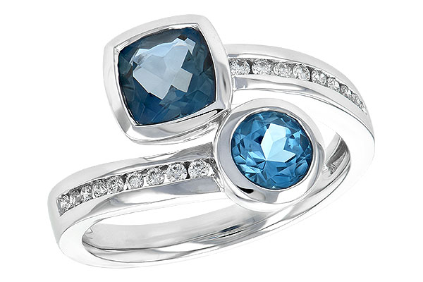 M189-81804: LDS RG 1.55 TW BLUE TOPAZ 1.70 TGW