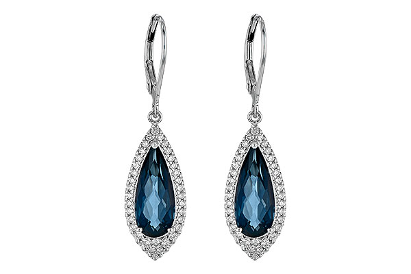 M190-65368: EARR 5.05 LONDON BLUE TOPAZ 5.42 TGW