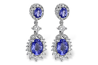 M190-69995: EARR 1.80 TW TANZANITE 2.33 TGW