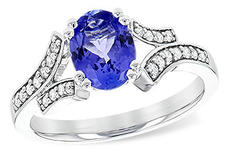 M190-70904: LDS RG 1.15 TANZANITE 1.30 TGW
