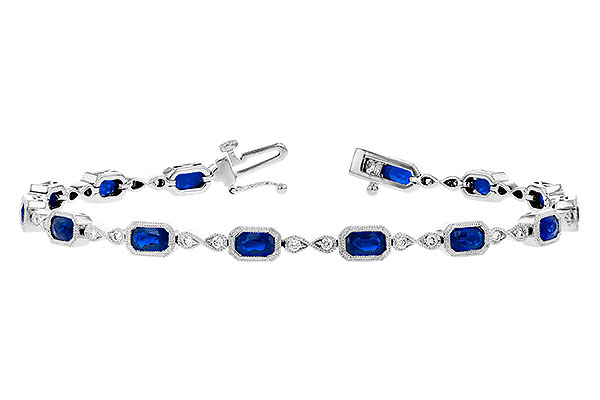 M273-39995: BRACELET 4.00 SAPP 4.32 TGW
