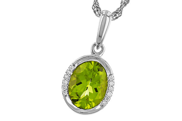 M274-31795: NECKLACE 1.72 TW PERIDOT 1.75 TGW (9x7 PER)