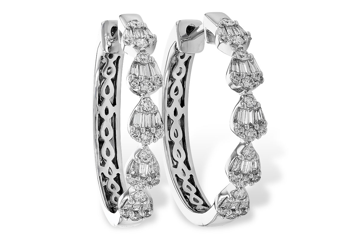 M274-34504: EARRINGS .20 BAG .47 TW