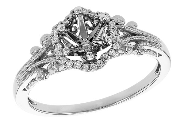 M274-34513: LDS SEMI DIA RG .08 TW (FOR .50 CTR)