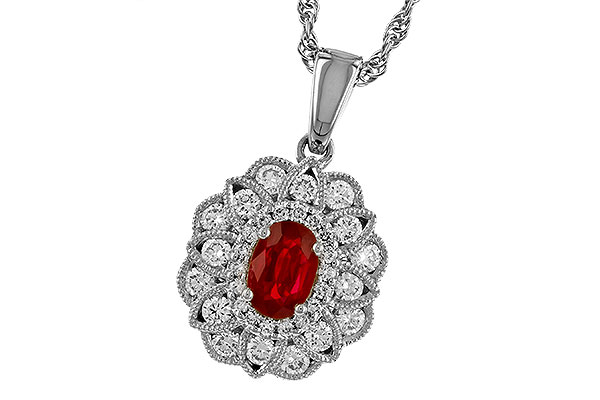 M274-35395: NECK .55 RUBY TW 1.07 TGW (6x4MM RUBY)